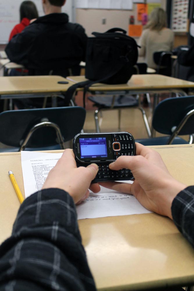 Cell phones are becoming a positive aspect of the classroom