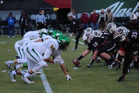 West Linn comes back from their previous loss against Sherwood and beats them 51-7 in semi-finals.