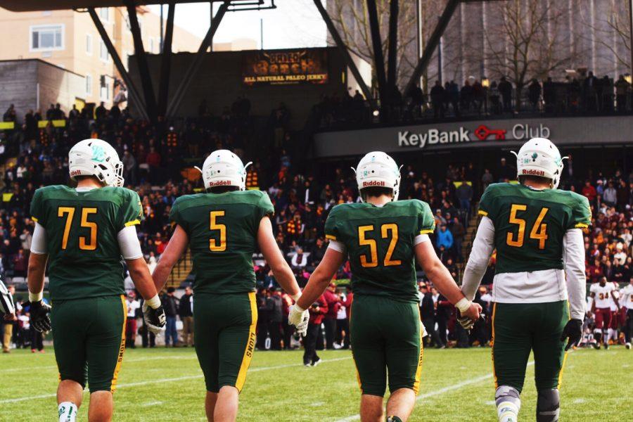 For the first time in West Linn history, football wins the state championship title against Central Catholic, with a score of 62-7.