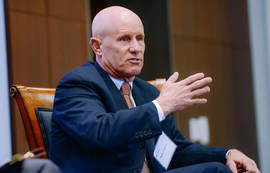 Harward discusses the position of National Security Adviser with Donald Trumps team.


