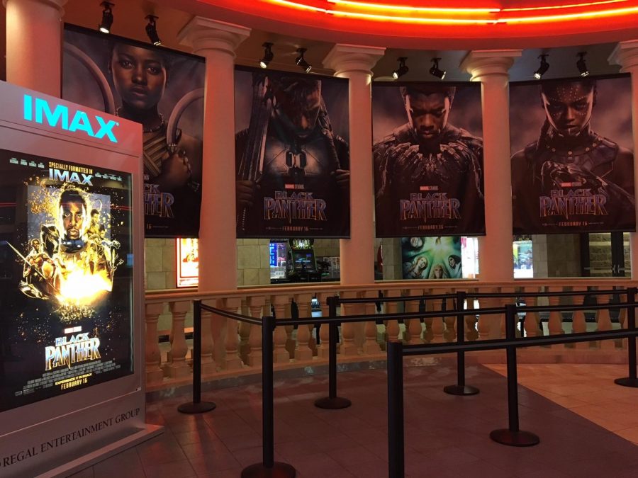 On the opening night of Black Panther, theaters everywhere set out a large queuing system in order to keep up with the large amount of fans.