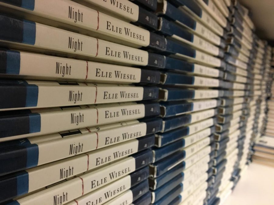 Powerful+in+reaffirming+history+and+evoking+emotion%2C+Night+by+Ellie+Wiesel+has+been+taught+in+freshman+classes+this+year.