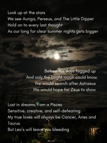 Full Moon in Taurus-original photography and poem by Sienna Reiner