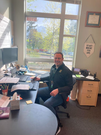 Trevor Menne, school principal, has been hard at work attending meetings about a new bell schedule, school safety, and creating a successful school culture.
