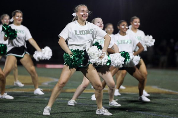 On Sept. 15, 2023, the cheer team performed at a football halftime show. The cheer team won the 6A OSAA Large Traditional State Championship on Feb. 10.