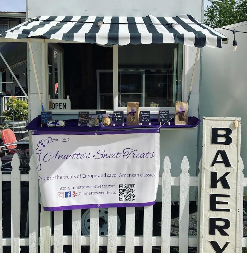 Fuhriman's small business, "Annette's Sweet Treats," was open during the Wednesdays in Willamette Summer Market. Photo courtesy of Annette Fuhriman.